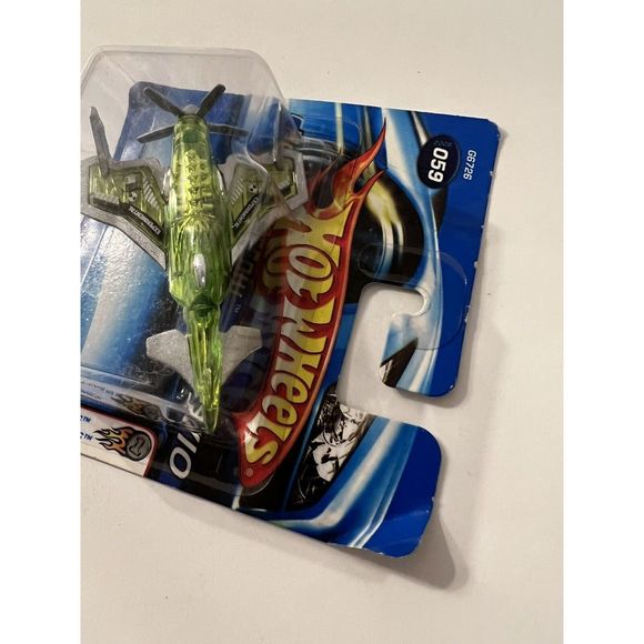Short Card 2005 Hot Wheels First Editions POISON ARROW JET #059 X-Raycers - Picture 3 of 5
